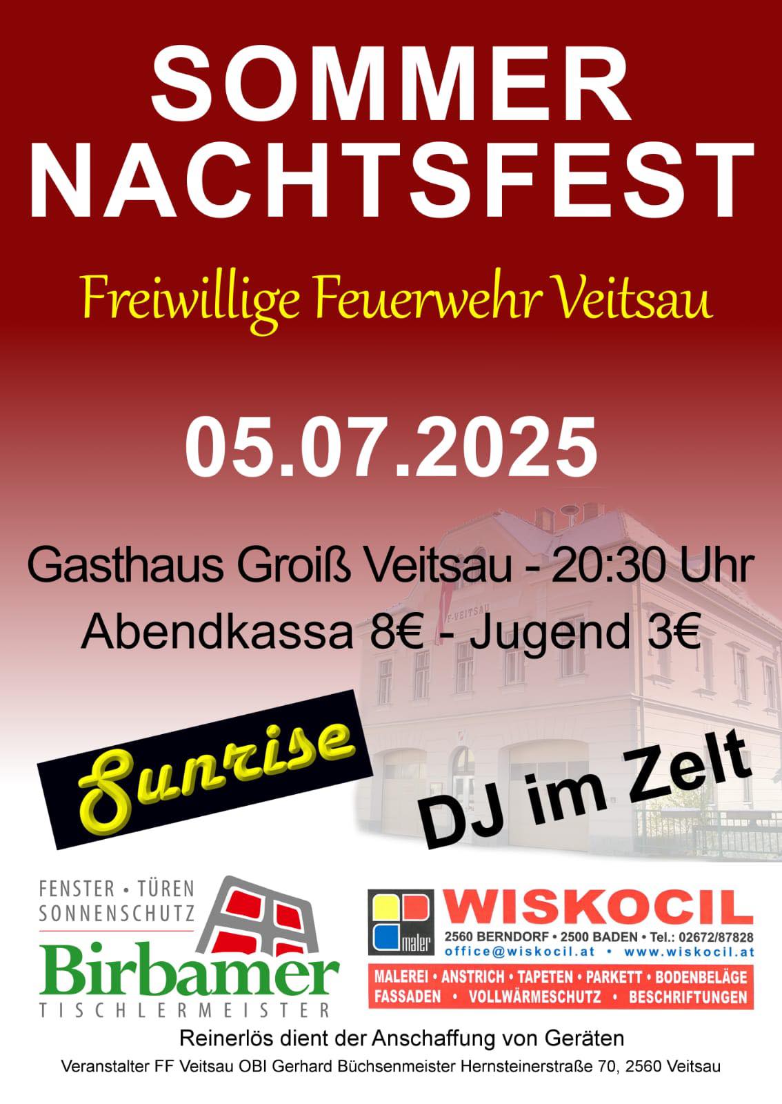Flyer: Sommernachtsfest