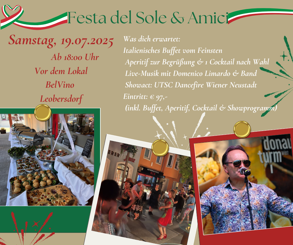 Flyer: Festa de Sole & Amici