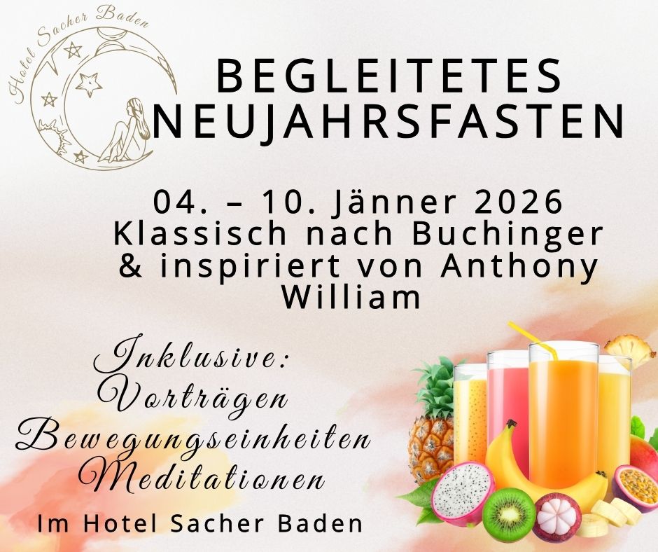 Flyer: Begleitetes Neujahrsfasten in Baden